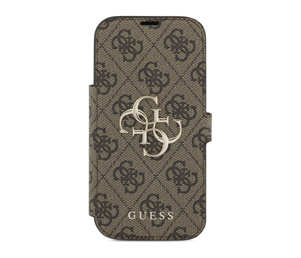 Guess Book 4G Metal Logo do iPhone 17 Pro brązowy - 1365517 - zdjęcie 3